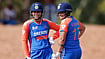 England Women Vs India Women, 1st T20I: Smriti Mandhana Excited To Reunite With Opener Shafali Verma BCCI Women : Smriti Mandhana (first from left) and Shafali Verma during the India vs Bangladesh Women's Asia Cup 2024 Semi-Final match on July 26, Friaday.